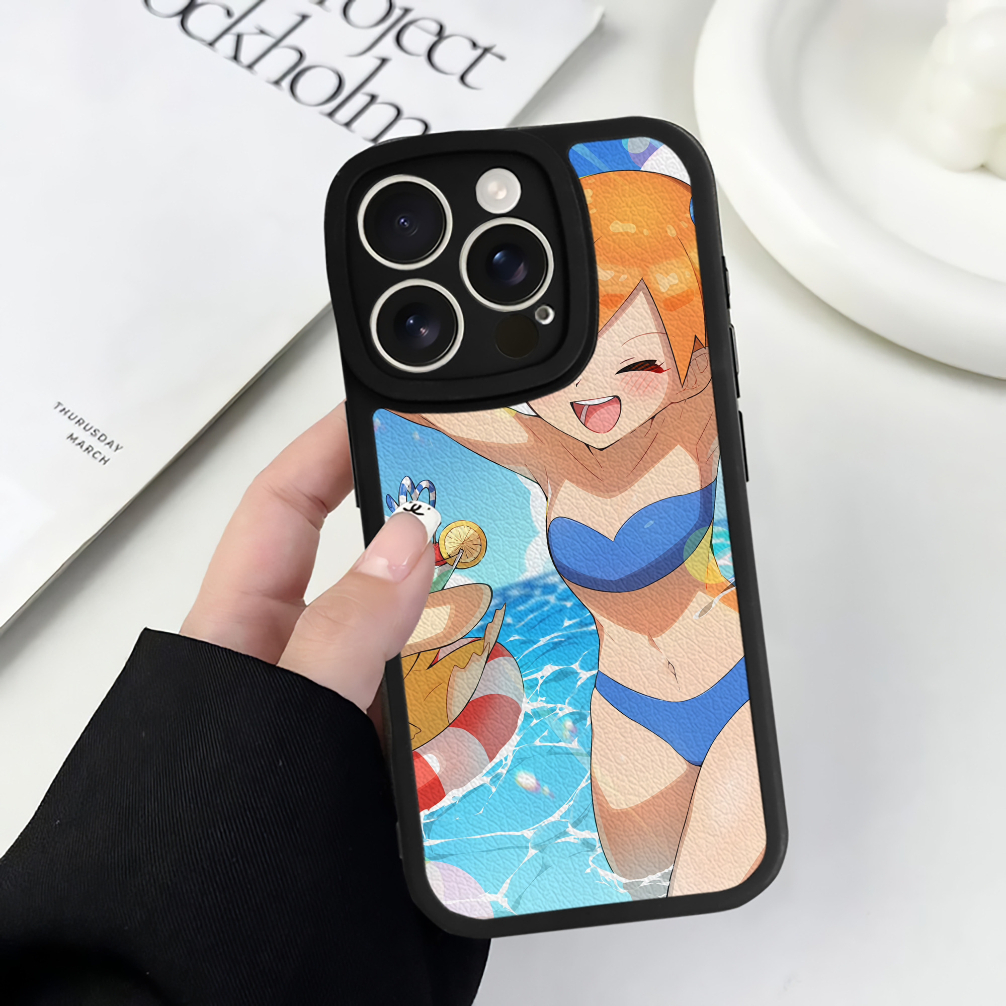 （画像用） ポケットモンスター Pokémon 【iPhone 16シリーズ対応】シリコンスマホケース（レザー調） 材質：シリコン